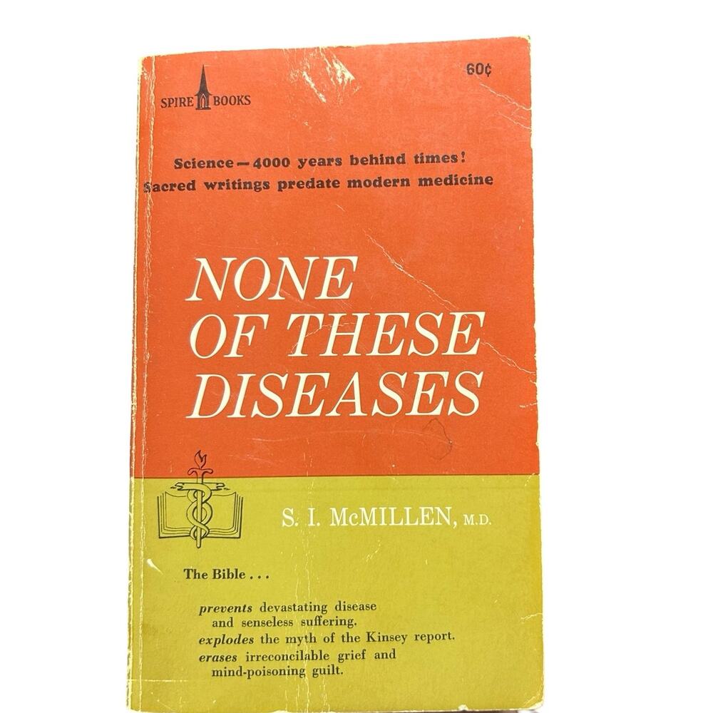 None Of These Diseases By S.I. McMillen Spire Books Paperback Good Vintage